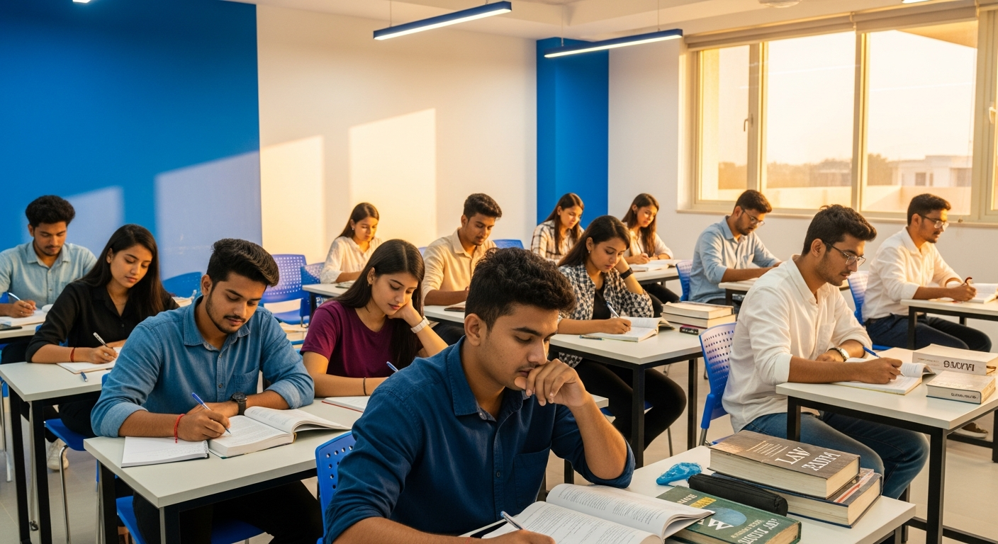 Modern classroom at Kenz Academy