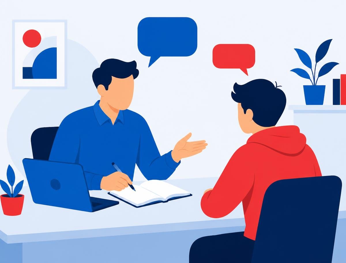 One-on-one mentoring at Kenz Academy
